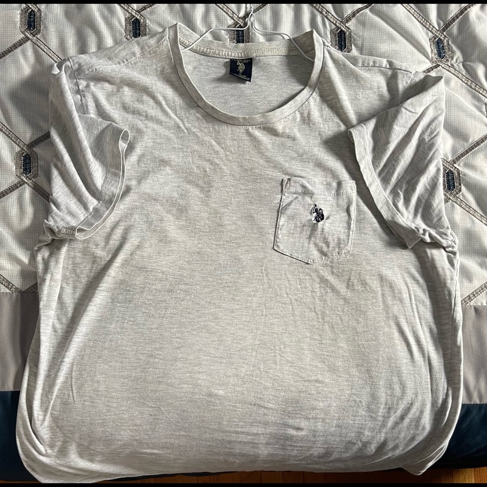 U.S. Polo Assn. Men’s L Grey T-Shirt